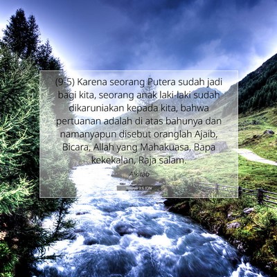 Yesaya 9:6 IDN Gambar Ayat Alkitab