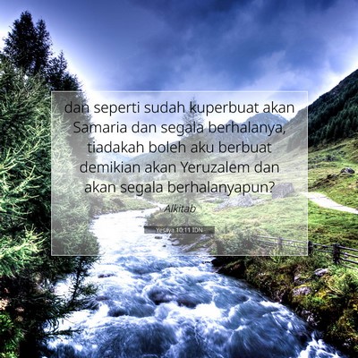Yesaya 10:11 IDN Gambar Ayat Alkitab