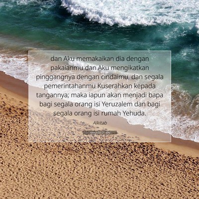 Yesaya 22:21 Ayat Alkitab Dijelaskan