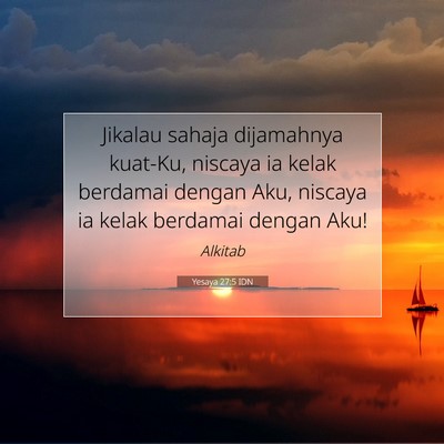 Yesaya 27:5 IDN Gambar Ayat Alkitab