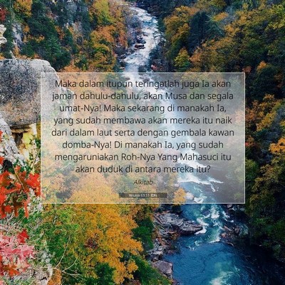 Yesaya 63:11 IDN Gambar Ayat Alkitab