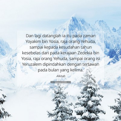 Yeremia 1:3 Ayat Alkitab Dijelaskan