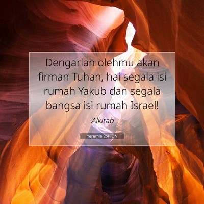 Yeremia 2:4 IDN Gambar Ayat Alkitab