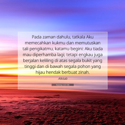 Yeremia 2:20 IDN Gambar Ayat Alkitab