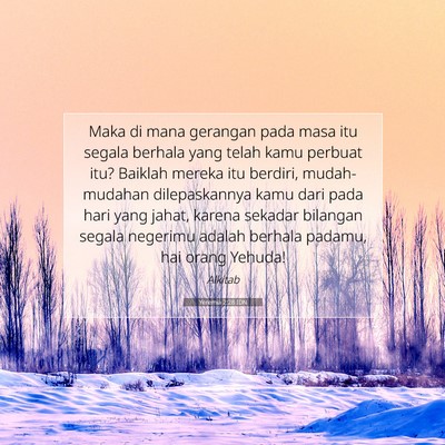 Yeremia 2:28 IDN Gambar Ayat Alkitab