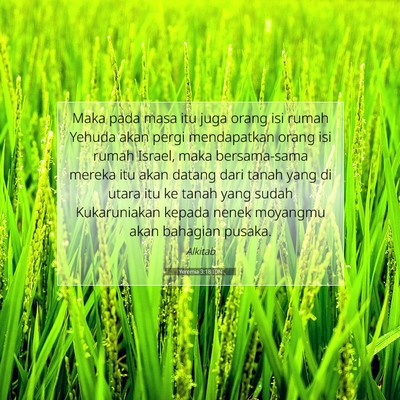 Yeremia 3:18 IDN Gambar Ayat Alkitab
