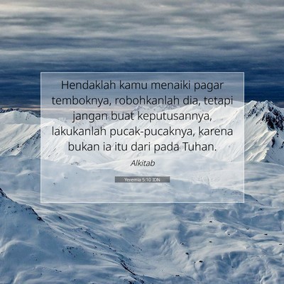 Yeremia 5:10 IDN Gambar Ayat Alkitab