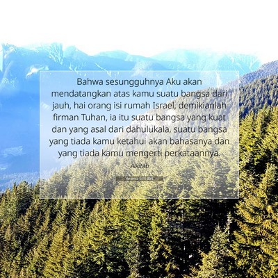 Yeremia 5:15 IDN Gambar Ayat Alkitab