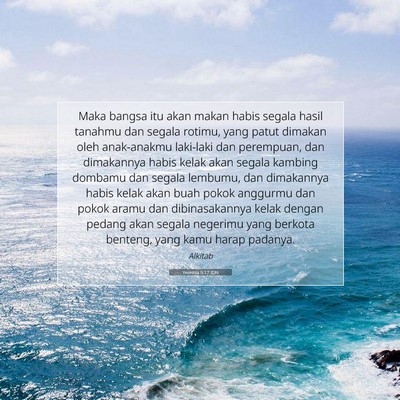 Yeremia 5:17 IDN Gambar Ayat Alkitab