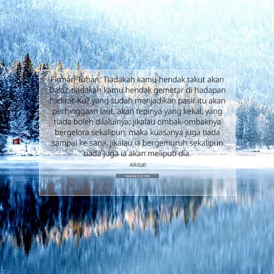 Yeremia 5:22 IDN Gambar Ayat Alkitab