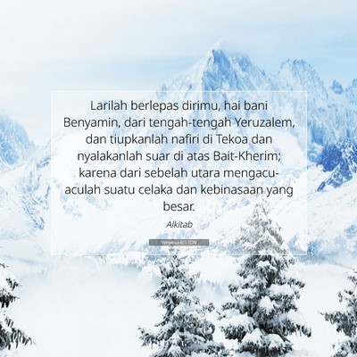 Yeremia 6:1 IDN Gambar Ayat Alkitab