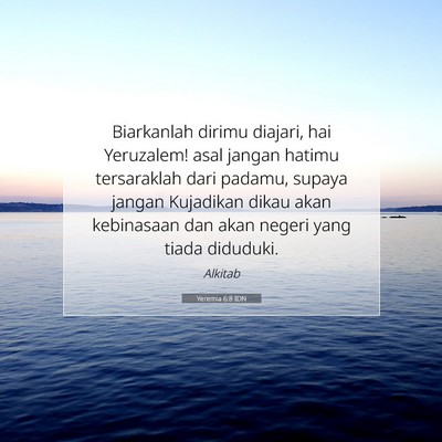 Yeremia 6:8 IDN Gambar Ayat Alkitab