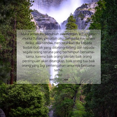 Yeremia 6:11 Ayat Alkitab Dijelaskan