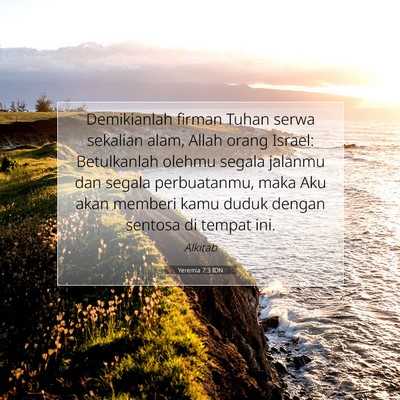 Yeremia 7:3 IDN Gambar Ayat Alkitab