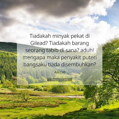 Yeremia 8:22 Ayat Alkitab Dijelaskan