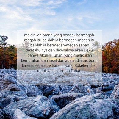 Yeremia 9:24 IDN Gambar Ayat Alkitab