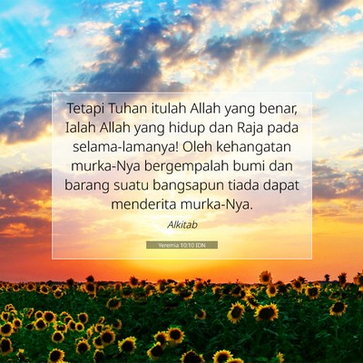 Yeremia 10:10 IDN Gambar Ayat Alkitab