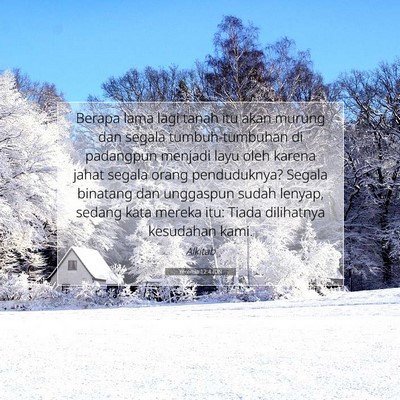 Yeremia 12:4 IDN Gambar Ayat Alkitab