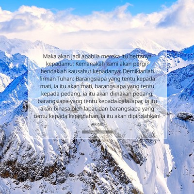 Yeremia 15:2 Ayat Alkitab Dijelaskan