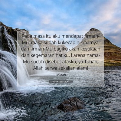 Yeremia 15:16 IDN Gambar Ayat Alkitab