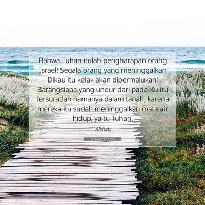 Yeremia 17:13 IDN Gambar Ayat Alkitab