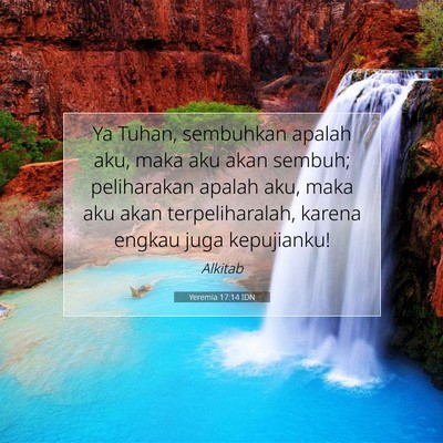 Yeremia 17:14 IDN Gambar Ayat Alkitab