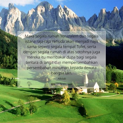 Yeremia 19:13 IDN Gambar Ayat Alkitab