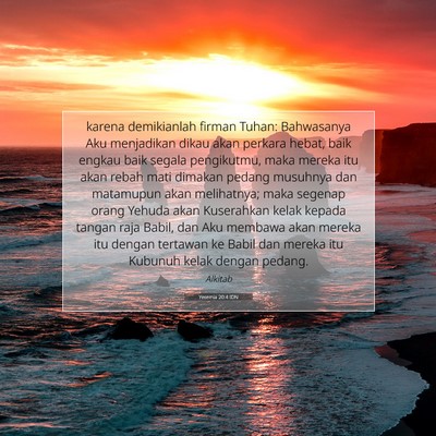 Yeremia 20:4 Ayat Alkitab Dijelaskan