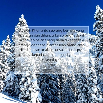 Yeremia 22:28 IDN Gambar Ayat Alkitab