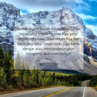 Yeremia 25:4 Ayat Alkitab Dijelaskan