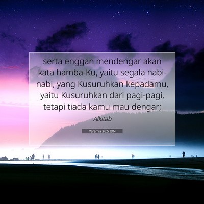Yeremia 26:5 IDN Gambar Ayat Alkitab