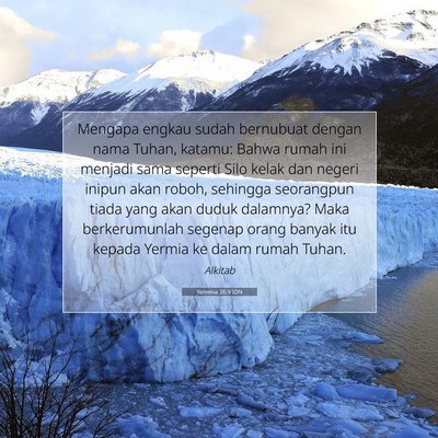 Yeremia 26:9 Ayat Alkitab Dijelaskan