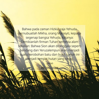 Yeremia 26:18 IDN Gambar Ayat Alkitab