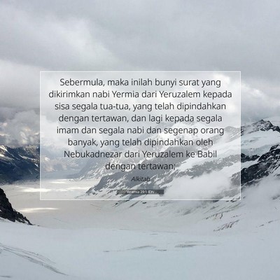 Yeremia 29:1 Ayat Alkitab Dijelaskan