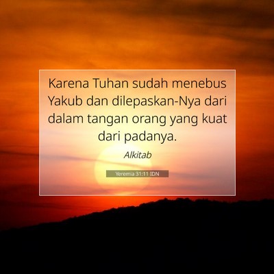 Yeremia 31:11 Ayat Alkitab Dijelaskan