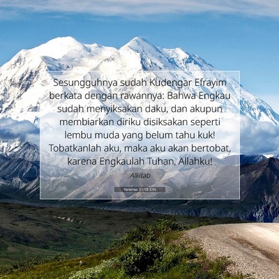 Yeremia 31:18 IDN Gambar Ayat Alkitab