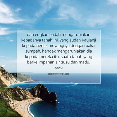 Yeremia 32:22 Ayat Alkitab Dijelaskan