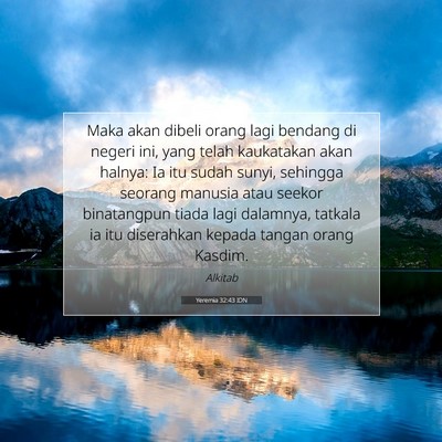 Yeremia 32:43 IDN Gambar Ayat Alkitab