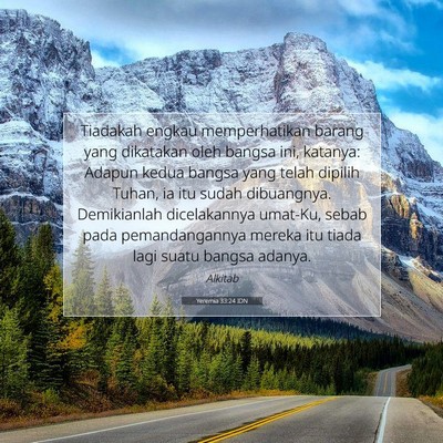 Yeremia 33:24 IDN Gambar Ayat Alkitab