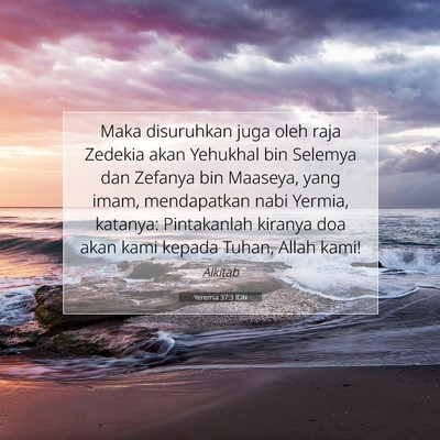 Yeremia 37:3 IDN Gambar Ayat Alkitab