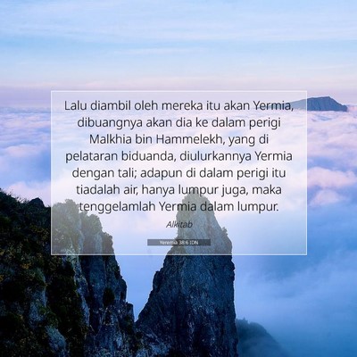 Yeremia 38:6 IDN Gambar Ayat Alkitab