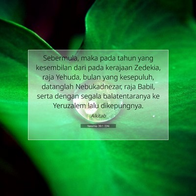 Yeremia 39:1 IDN Gambar Ayat Alkitab