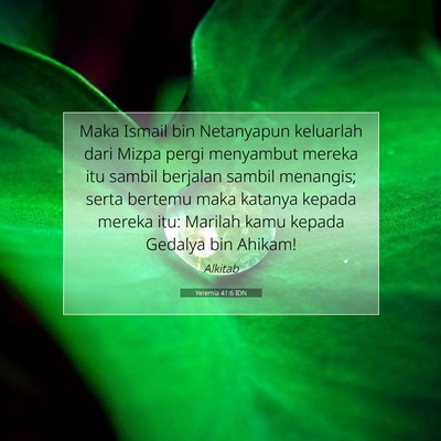 Yeremia 41:6 Ayat Alkitab Dijelaskan