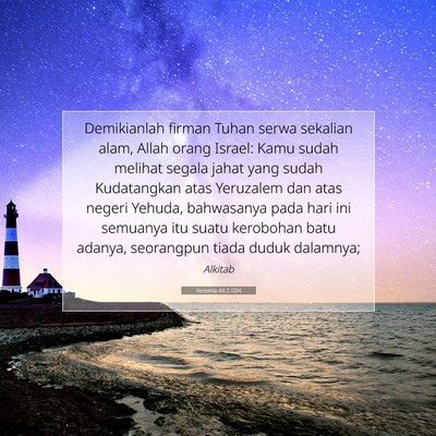 Yeremia 44:2 Ayat Alkitab Dijelaskan