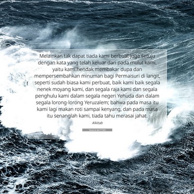 Yeremia 44:17 IDN Gambar Ayat Alkitab