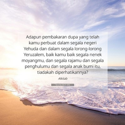 Yeremia 44:21 IDN Gambar Ayat Alkitab