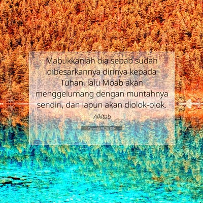 Yeremia 48:26 IDN Gambar Ayat Alkitab