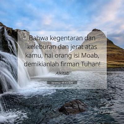 Yeremia 48:43 Ayat Alkitab Dijelaskan