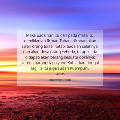Yeremia 50:20 IDN Gambar Ayat Alkitab