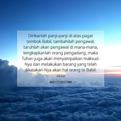 Yeremia 51:12 IDN Gambar Ayat Alkitab